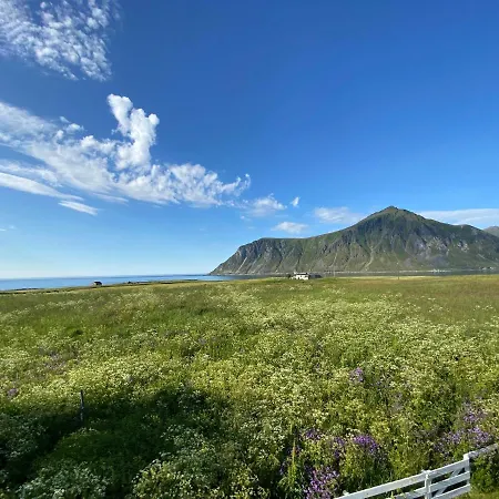 Vakantiehuis Flakstad Panorama Lofoten Ramberg