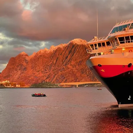 펜션 Flakstad Panorama Lofoten 람베르그